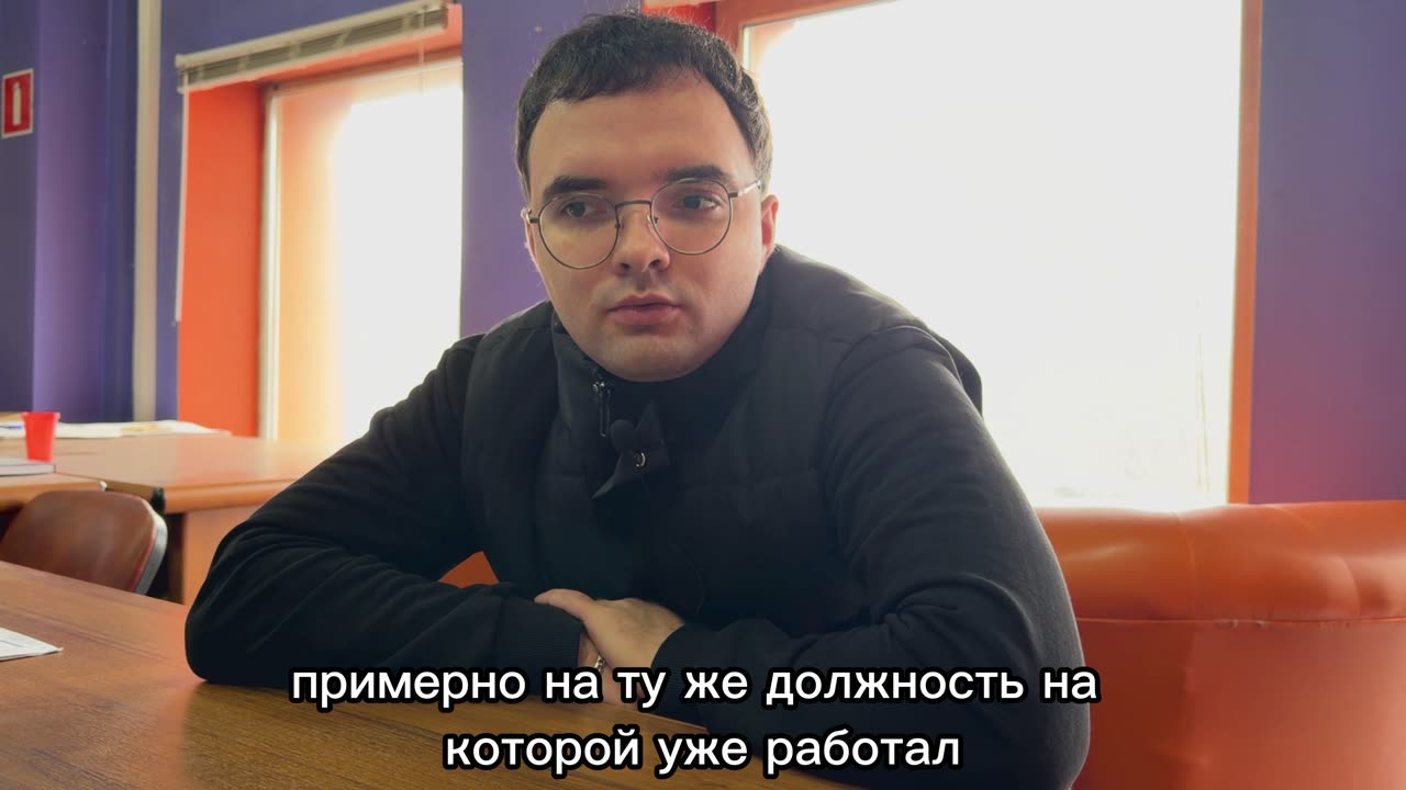 Кадр из видеоотзыва сотрудника